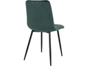 House Nordic Stuhl Middelfart 2 Stück, 86 x 55 cm, Grün/Schwarz