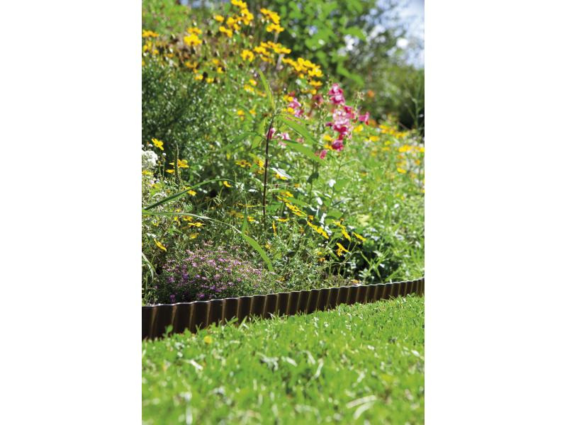Gardena Beeteinfassung Rolle 15 cm hoch, 9 m lang braun