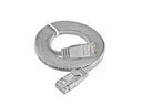 SLIM Slimpatchkabel  Cat 6, UTP, 1 m, Grau
