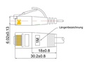 SLIM Slimpatchkabel  Cat 6, UTP, 1.5 m, Gelb