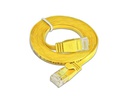SLIM Slimpatchkabel  Cat 6, UTP, 1.5 m, Gelb