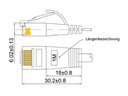 SLIM Slimpatchkabel  Cat 6, UTP, 10 m, Grün