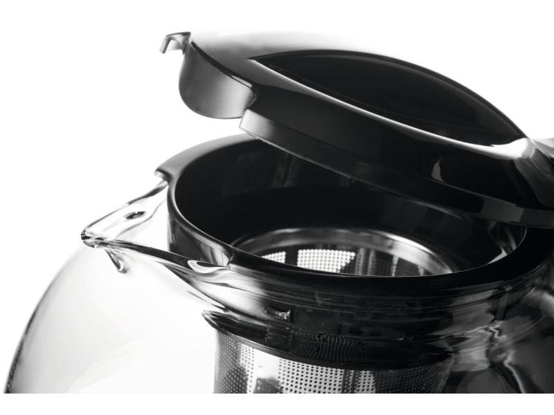 Montana Teekanne ASSAM 1 l, Schwarz/Transparent