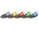SLIM Slimpatchkabel  Cat 6, UTP, 2 m, Blau