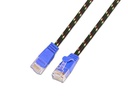 SLIM Slimpatchkabel  Cat 6, UTP, 2 m, Blau