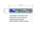 SLIM Slimpatchkabel  Cat 6, UTP, 2 m, Rot