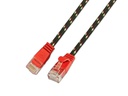 SLIM Slimpatchkabel  Cat 6, UTP, 2 m, Rot