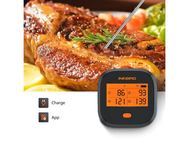 Inkbird Fleischthermometer IBBQ-4T WiFi