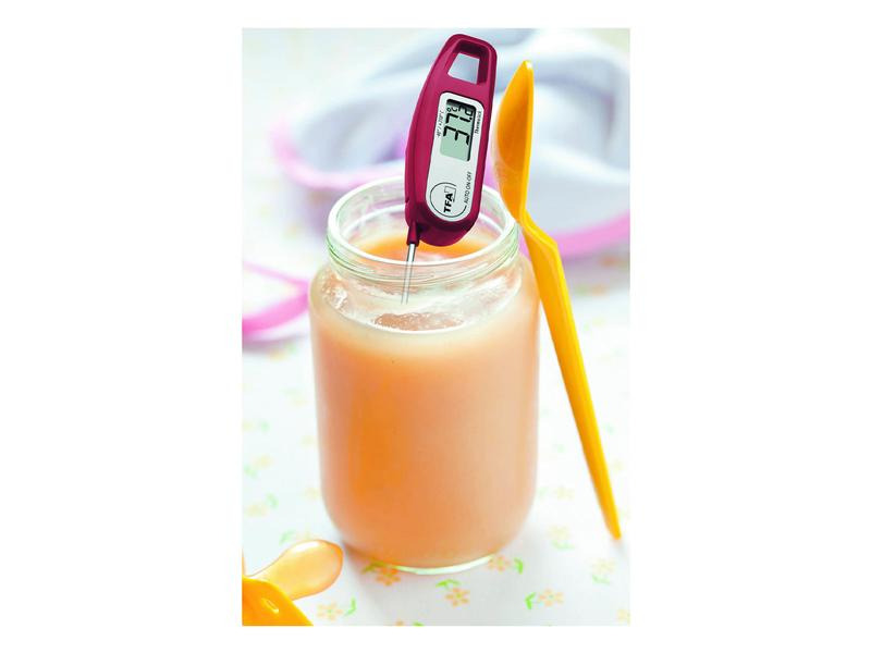TFA Dostmann Einstichthermometer THERMO JACK, Bordeaux