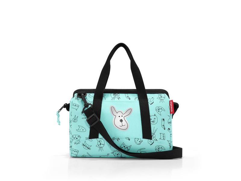 Reisenthel Umhängetasche Allrounder XS Kids Cats and Dogs Mint
