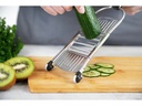 Genius Küchenreibe Nicer Dicer Speed Set Silber