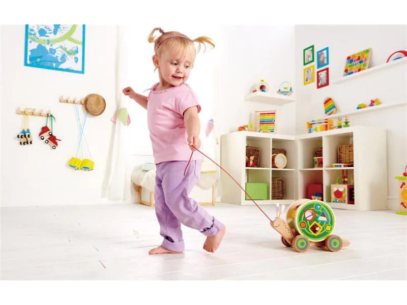 Hape Nachziehspielzeug Nachzieh-Schnecke