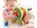 Hape Nachziehspielzeug Nachzieh-Schnecke