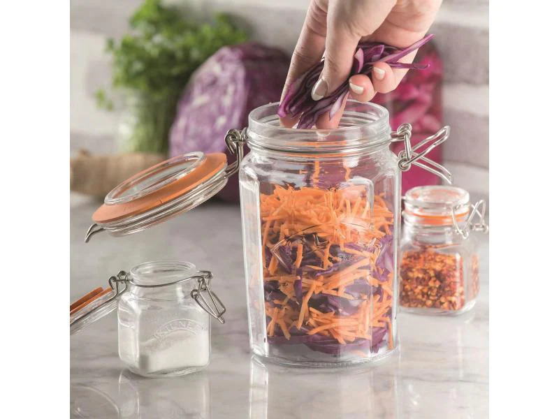 Kilner Einmachglas Facetten 1000 ml