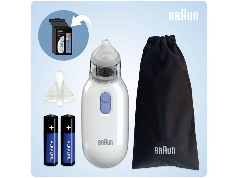 Braun Nasensauger BNA 100 Weiss