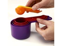Joseph Joseph Messlöffel Nest 8 Stück, Gelb/Orange/Rot/Violett