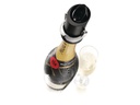 Vacuvin Sekt- und Champagnerverschluss Saver Schwarz