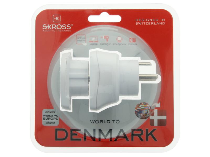 SKROSS Reiseadapter Combo World - DNK