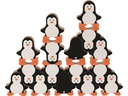 Goki Stapelspielzeug Stapelfiguren Pinguine