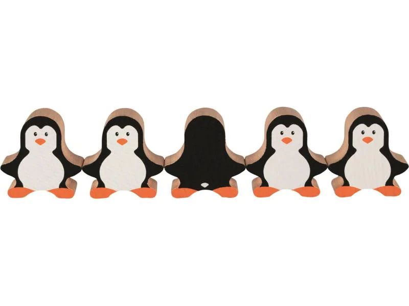 Goki Stapelspielzeug Stapelfiguren Pinguine