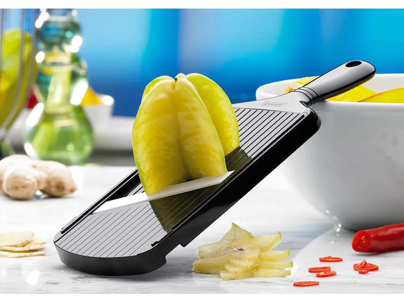Kyocera Küchenreibe verstellbar Schwarz
