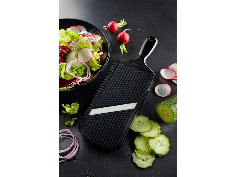 Kyocera Küchenreibe verstellbar Schwarz