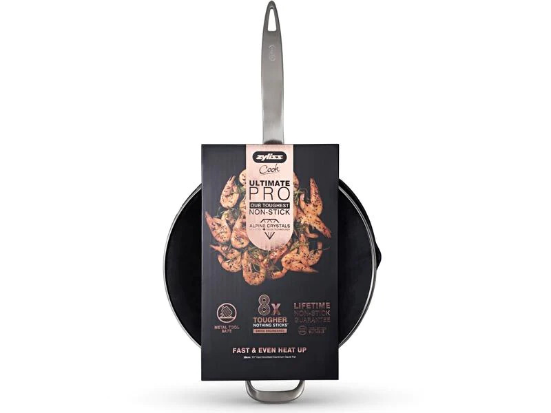 Zyliss Bratpfanne Ultimate Pro mit Glasdeckel 28 cm