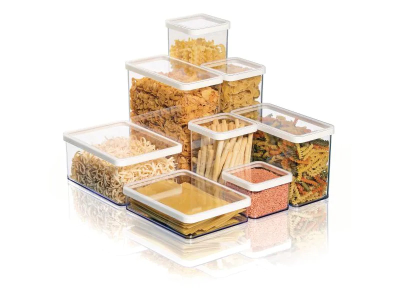 Rotho Vorratsbehälter Premium Loft 1 l, Transparent