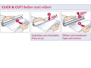 Emsa Folienschneider Click&amp;Cut Weiss/Hellgrün