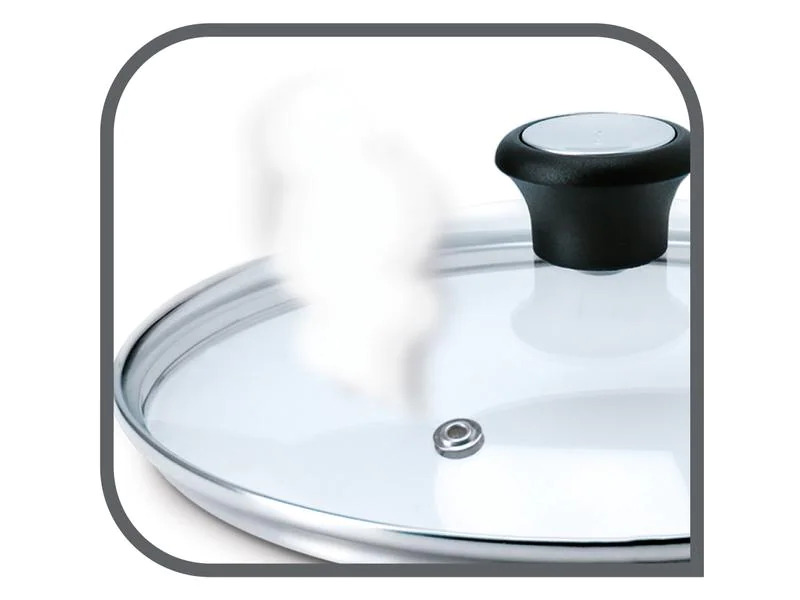 Tefal Pfannendeckel 28 cm, Transparent