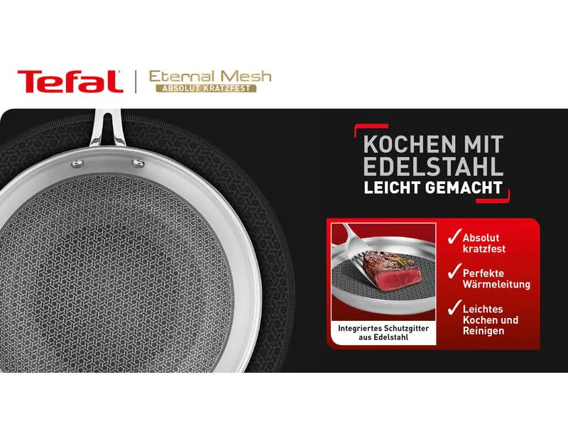 Tefal Bratpfanne Eternal Mesh 28 cm