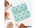 Roll'eat Lunchbeutel SnacknGo Animals Mint, Panda