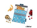 Roll'eat Lunchbeutel SnacknGo Animals Türkis, Pinguin