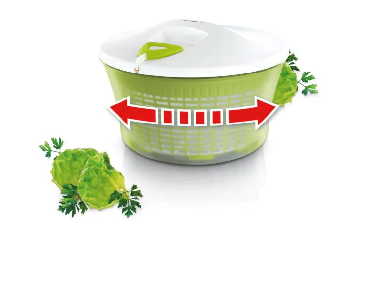 Leifheit Salatschleuder ComfortLine 26 cm, Weiss
