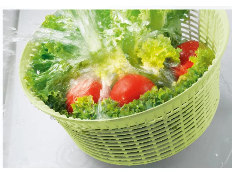 Leifheit Salatschleuder ComfortLine 26 cm, Weiss