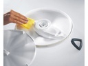 Leifheit Salatschleuder ComfortLine 26 cm, Weiss