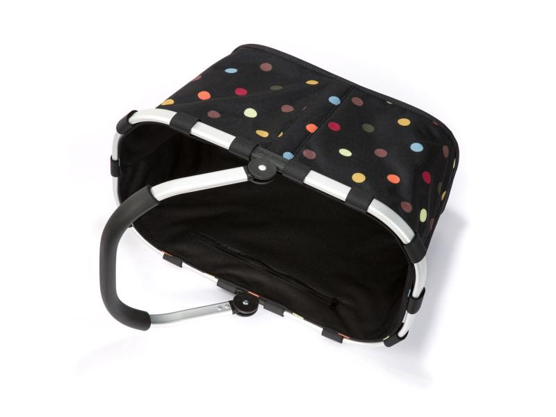 Reisenthel Einkaufskorb Carrybag Dots Schwarz/Mehrfarbig