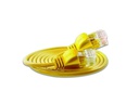 SLIM Slimpatchkabel  Cat 6, UTP, 3 m, Gelb