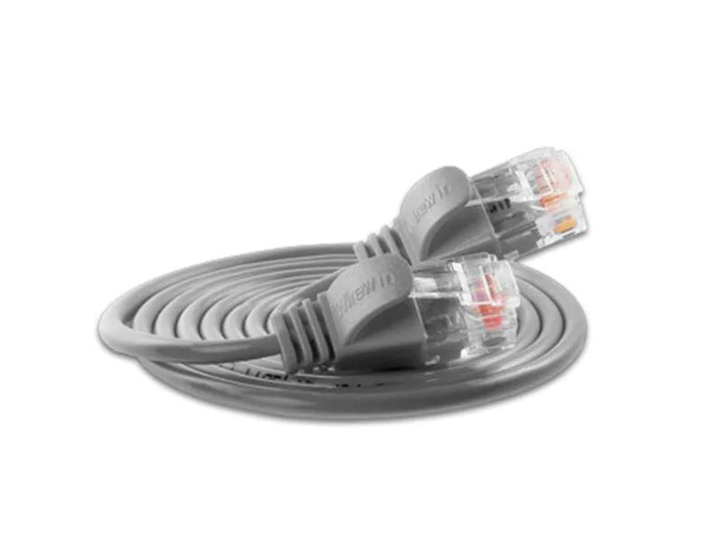 SLIM Slimpatchkabel  Cat 6, UTP, 3 m, Grau