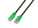 SLIM Slimpatchkabel  Cat 6, UTP, 3 m, Grün