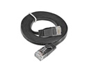 SLIM Slimpatchkabel  Cat 6, UTP, 3 m, Schwarz