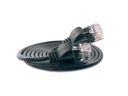 SLIM Slimpatchkabel  Cat 6, UTP, 3 m, Schwarz