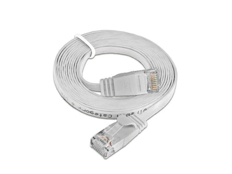 SLIM Slimpatchkabel  Cat 6, UTP, 3 m, Weiss