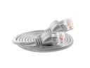 SLIM Slimpatchkabel  Cat 6, UTP, 3 m, Weiss