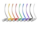 SLIM Slimpatchkabel  Cat 6, UTP, 7.5 m, Rot