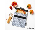 Roll'eat Lunchbeutel SnacknGo-Tiles 18 cm x 18 cm, Grau