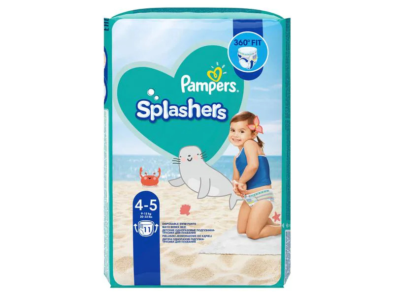 Pampers Windeln Splashers Tragepack Grösse 4-5