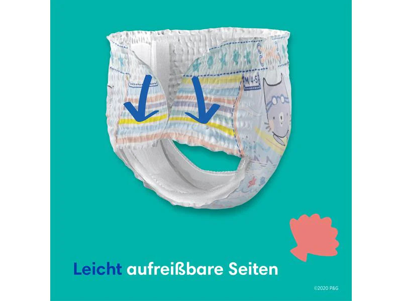 Pampers Windeln Splashers Tragepack Grösse 4-5