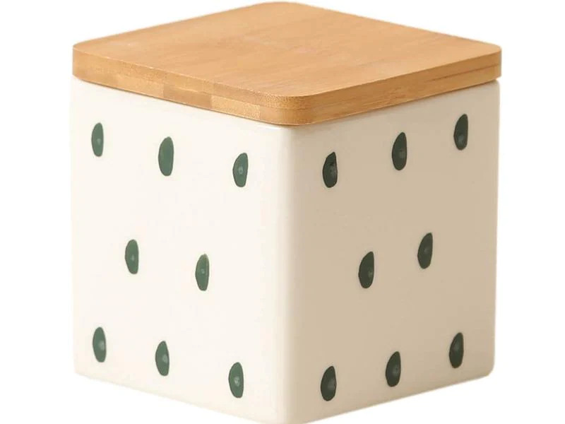Esmée Vorratsbehälter 1 l, Beige/Schwarz