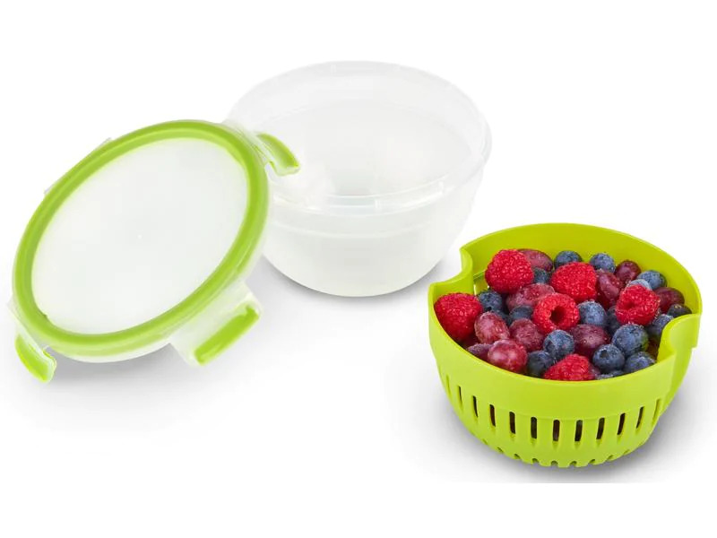 Emsa Vorratsbehälter Clip &amp; Go Bowl 1.1 l, Grün